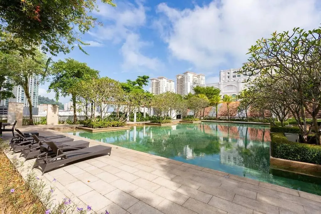 Διαμέρισμα Strait Quay Marina Cozy Suite With Bathtub By Uptrend Home Management Tanjung Tokong Μαλαισία